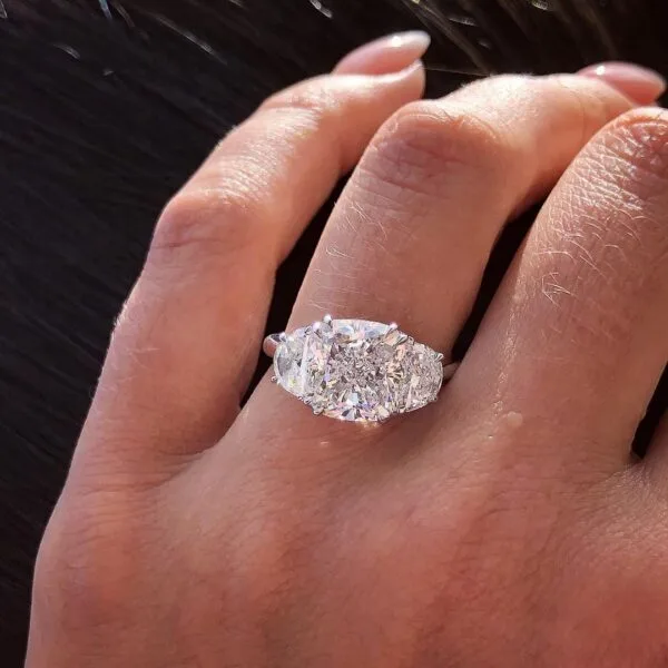 Cushion Cut Engagement Ring