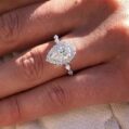 Pear Cut Engagement Ring