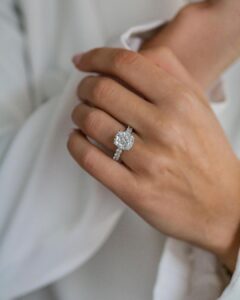 New 2.60Ct White Cushion Cut Solitaire Wedding Ring | Anniversary Gift Ring