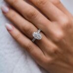 Oval Solitaire Wedding Ring