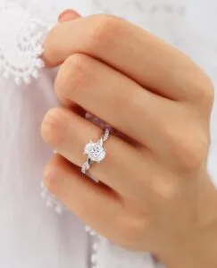 Oval Anniversary Ring