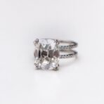 Cushion Wedding Ring