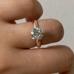 Round Solitaire Engagement Ring