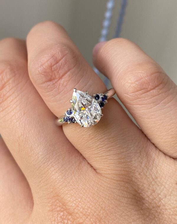 Pear Solitaire Engagement Ring