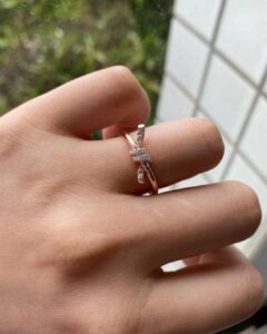Round Pave Wedding Band