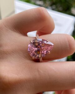 Pear Solitaire Wedding Ring