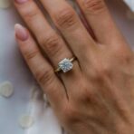 Princess Solitaire Wedding Ring