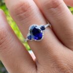 Oval Anniversary Gift Ring