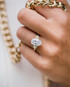 Oval Solitaire Engagement Ring
