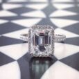 Emerald Cut Engagement Ring