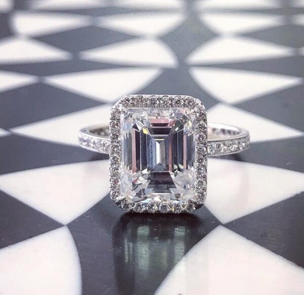 Emerald Cut Engagement Ring