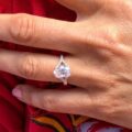 Oval Solitaire Engagement Ring