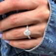 Oval Solitaire Wedding Ring