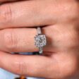 Cushion Solitaire Anniversary Ring