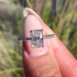 Radiant Cut Solitaire Ring