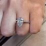 Pear Solitaire Engagement Ring