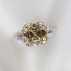 Asscher Cut Engagement Ring