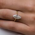 Marquise Solitaire Proposal Ring