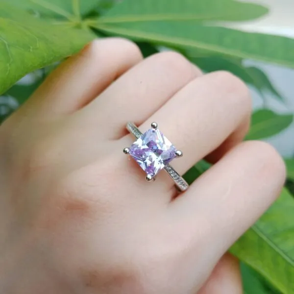 Princess Cut Solitaire Ring