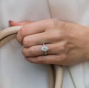 Marquise Cut Solitaire Ring