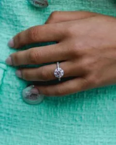 Round Solitaire Proposal Ring