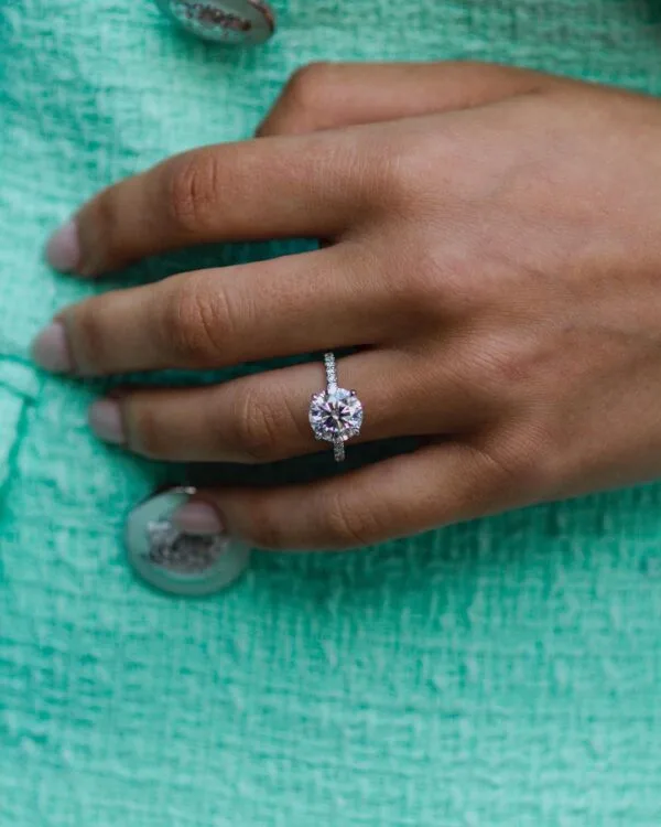 Round Solitaire Proposal Ring