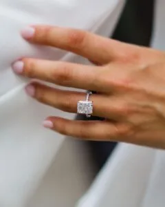 Radiant Solitaire Birthday Ring