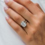 Emerald Cut Engagement Ring