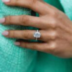 Cushion Solitaire Engagement Ring