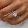 Cushion Solitaire Wedding Ring