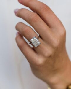 Radiant Solitaire Proposal Ring