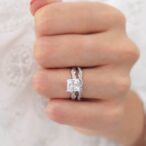 White Princess Ring Set