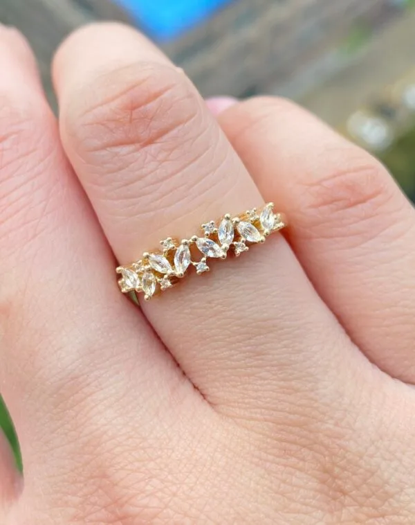 Marquise Solitaire Engagement Ring
