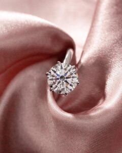 Round Cut Solitaire Ring