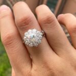 Round Halo Wedding Ring