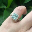 Princess Halo Wedding Ring