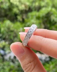Round Prong Band Ring