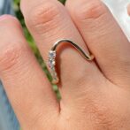 Round Solitaire Promise Ring