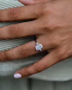 Radiant Cut Engagement Ring
