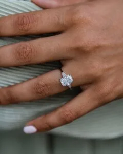 Radiant Cut Engagement Ring