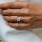 Round Solitaire Anniversary Ring