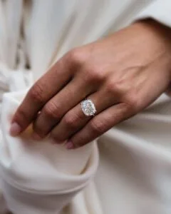 Cushion Solitaire Engagement Ring