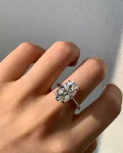 Oval Solitaire Engagement Ring
