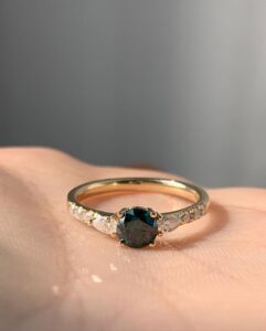 Round Solitaire Anniversary Ring