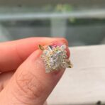 Oval Cut Halo Ring