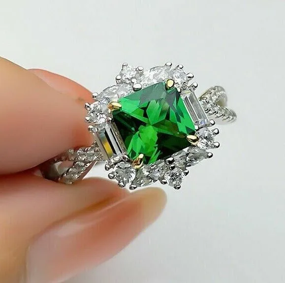 Cushion Halo Wedding Ring