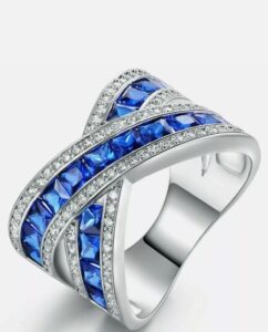 Blue Princess Anniversary Band