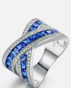 Blue Princess Anniversary Band