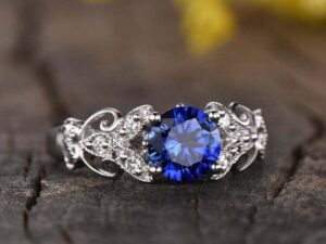 Round Solitaire Engagement Ring