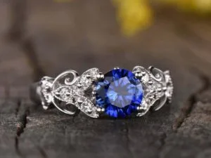 Round Solitaire Engagement Ring